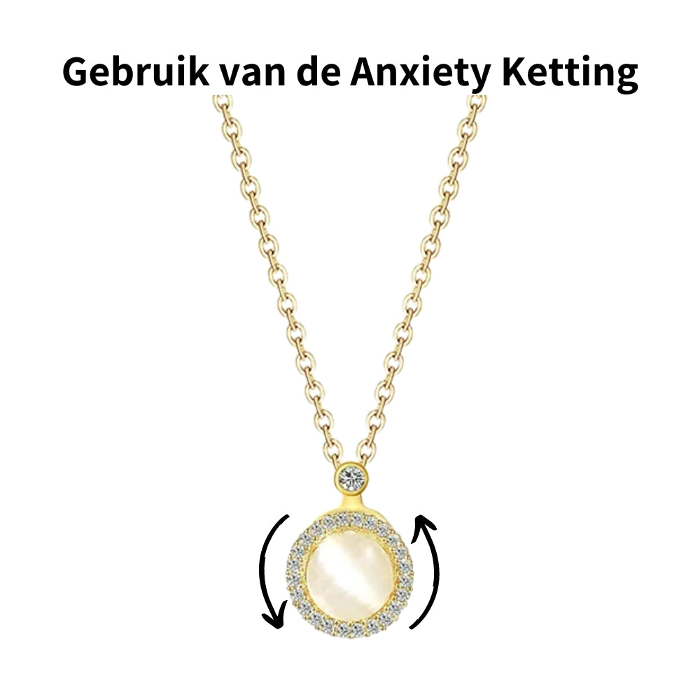 Anxiety Ketting (Parel) Goudkleurig Gebruik