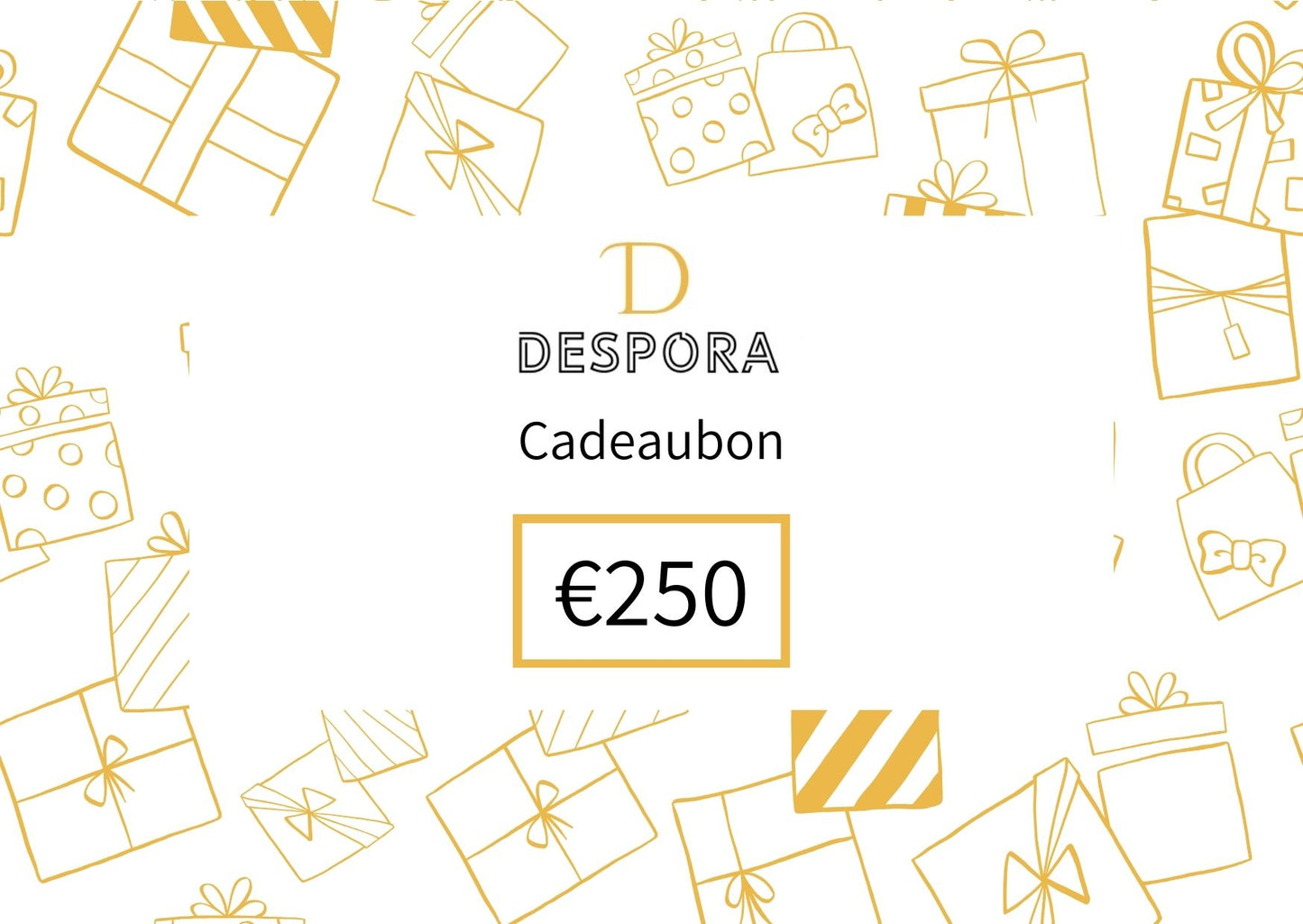 Digitale Geschenkkarte von Despora