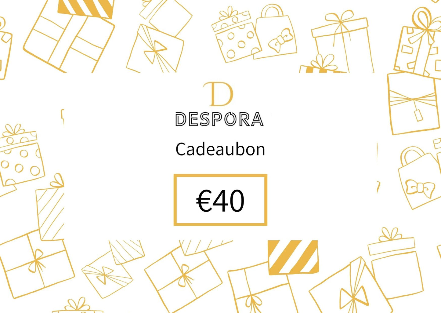 Digitale Geschenkkarte von Despora