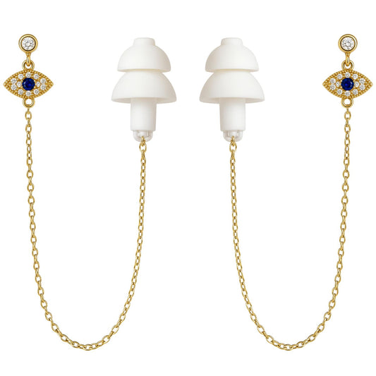 Oorbellen Voor Oordopjes (Oog) Goudkleurig