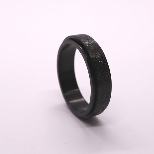 Anxiety ring (Glitter) Zwart Sfeerbeeld