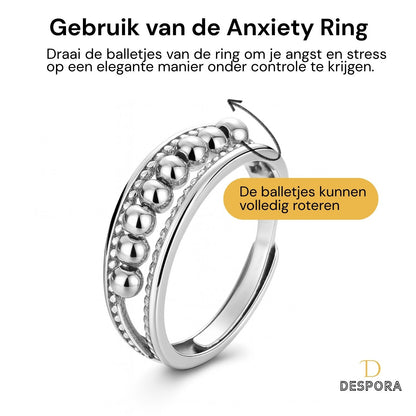Anxiety Ring (Golf) zilver 925 Gebruik