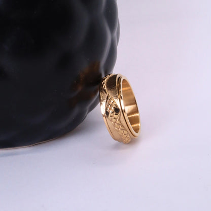 Anxiety Ring (Slang) Goud sfeerbeeld