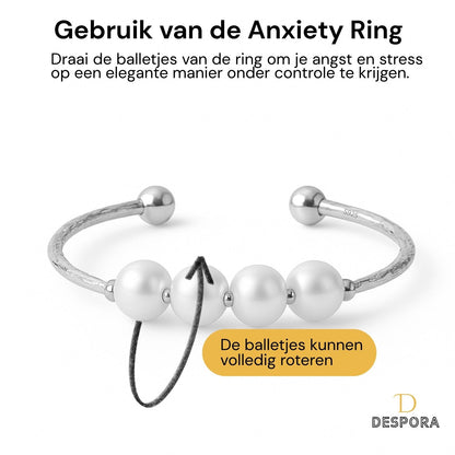 Anxiety Ring (parel) zilver 925 Gebruik