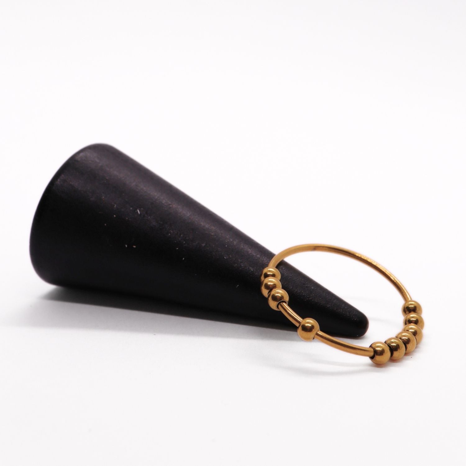 Anxiety Ring goud kleurig (RVS) sfeerbeeld