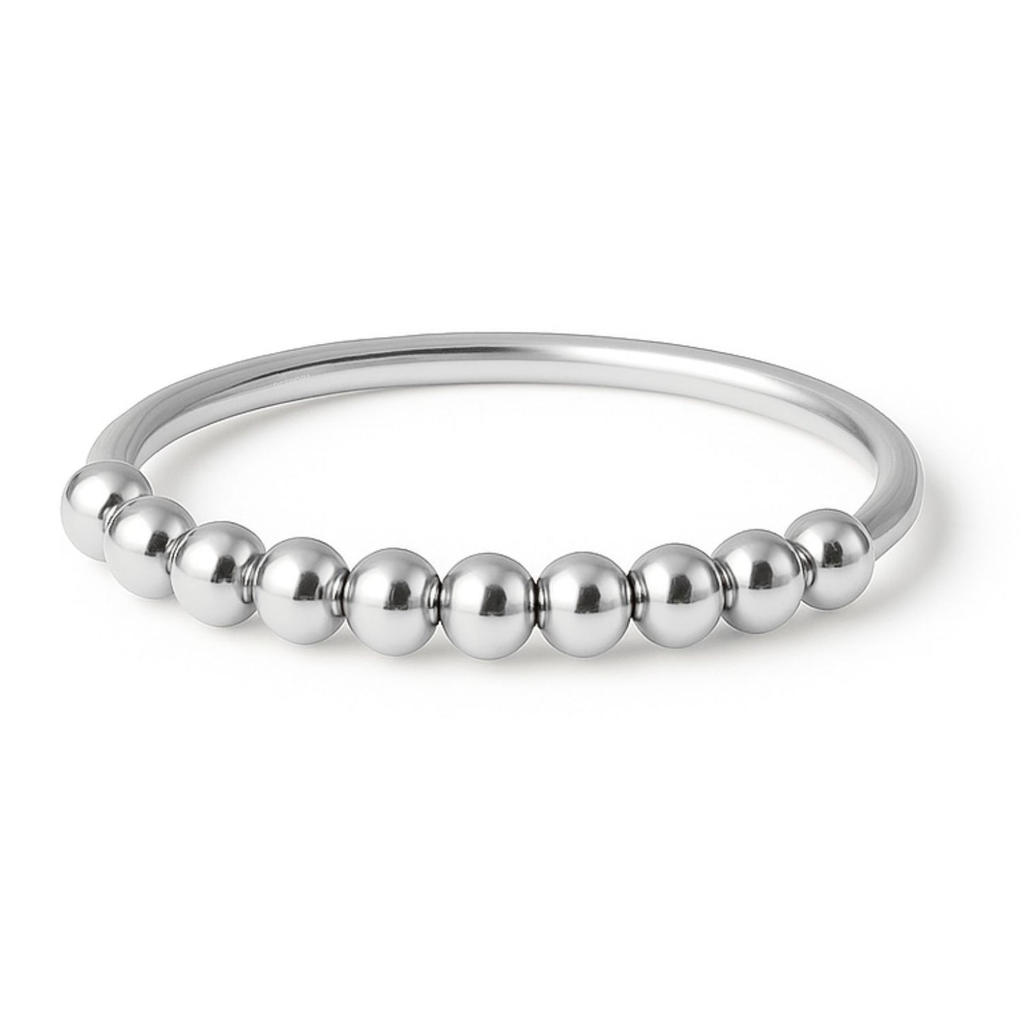 Anxiety Ring zilver kleurig (RVS)