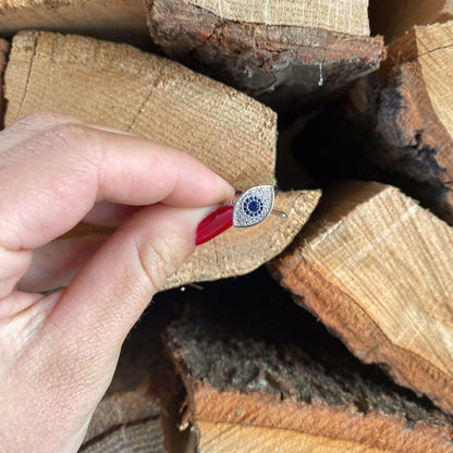 Anxiety ring (eye) silver 925