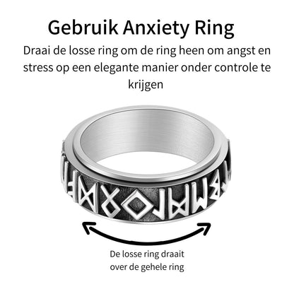 Anxiety Ring (Noors) Zilver Gebruik