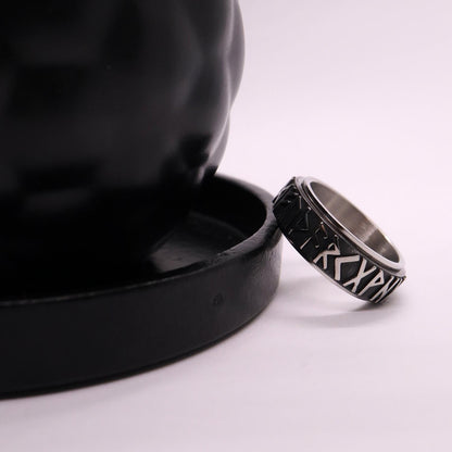 Anxiety Ring (Noors) Zilver Sfeerbeeld