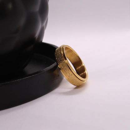 Anxiety ring (Glitter) Goud Sfeerbeeld